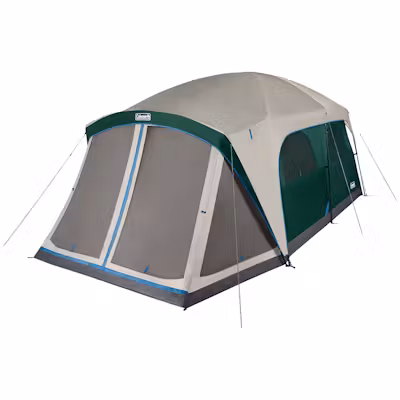 Coleman 12-Person Skydome™ Camping Tent w/Screen Room - Evergreen - Image 4