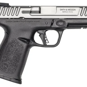 Smith & Wesson SD40 2.0 Handgun .40 S&W 14rd Magazine 4" Barrel 2-Tone Black and Silver No Thumb Safety