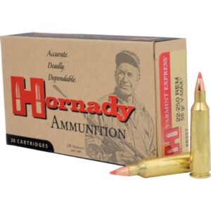 .22-250 REM – 55 GRAIN – V-MAX - HORNADY –
