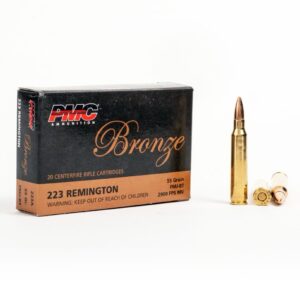.223 Rem - 55 Grain FMJBT - PMC