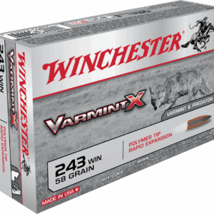 .243 Winchester 58-Grain Centerfire Rifle Ammunition