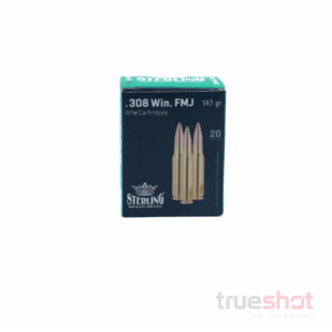 .308 WIN – 147 GRAIN - STERLING – FMJ