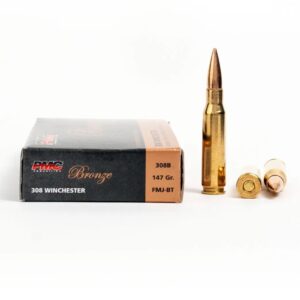 .308 WIN – 147 GRAIN – FMJBT - PMC – BRONZE