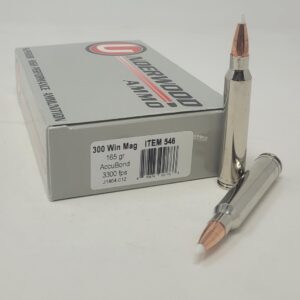 .300 Win Mag Underwood Ammunition UW546 165 Grain AccuBond® Ballistic Tip 20 Rounds