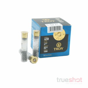 .410 Gauge – #7.5 Shot – 2.5″ – 1/2 oz. – 1200 FPS - Troy 25 Round Box