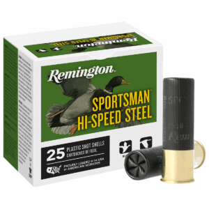 12 Gauge Remington Ammunition SSTHV12HMB Sportsman Hi-Speed Steel 3" Steel BB Shot 1 -1/4oz 1400fps 250 Rounds