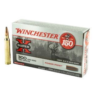 300 Win Mag Winchester Super-X 180 gr Power-Point 20 rounds