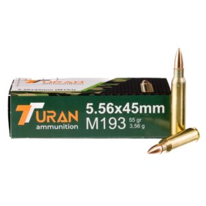 5.56X45MM – 55 GRAIN – FMJ – M193 - TURAN