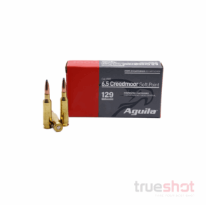 6.5 CREEDMOOR – 129 GRAIN AGUILA – INTERLOCK® – BTSP