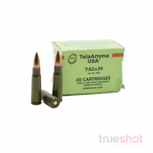 7.62×39 – 124 GRAIN – FMJ - TELAAMMO USA – STEEL CASE