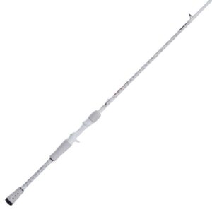 Abu Garcia Veritas 7'3" Hvy 1pc. Casting, Extra Fast taper, 12-25lb line, 3/8-1 1/2oz, Ti Guidesw/Zirconium Inserts, EVA Handle