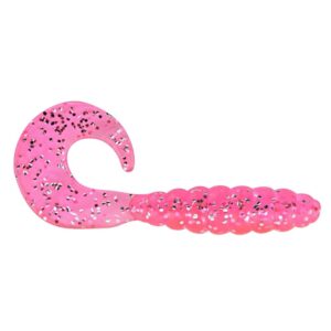 Apex AP-CT2-68 Curly Tail 2" Pink/Silver Flake
