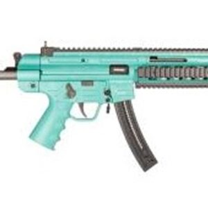 ATI GSG-16 16.25" .22 LR Semi-Auto Rifle 10+1 Fake Suppressor Collapsible Stock Mint Green