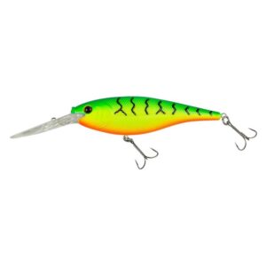 Berkley FFSH5M-FT Flicker Shad Crankbait, 2", 3/16oz, Firetiger, Floating