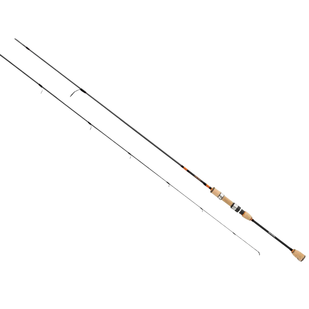 Daiwa Presso Ultralight Spinning Rod, 6'6" 2pc Fast Taper Spin