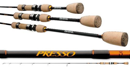 Daiwa Presso Ultralight Spinning Rod, 6'6" 2pc Fast Taper Spin - Image 2