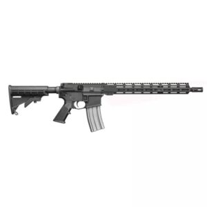 Del-Ton Sierra M2 316L Forged Aluminum AR15 Rifle - Black | 5.56NATO | 16" Light Profile Barrel (1:9 Twist) | 15" M-LOK Rail | M4 Stock | A2 Flash Hider | Optic Ready