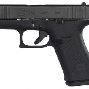 Glock 43X Black Subcompact | 9x19mm