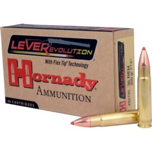 Hornady LEVERevolution Rifle Ammunition .35 Rem 200 gr FTX 2225 fps - 20/box