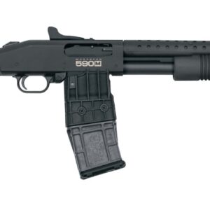 Mossberg 590M Shotgun 12ga 2-3/4" Chamber 10rd Magazine(1) 18.5'' Barrel Adjustable Stock Magpul MBUS Sights