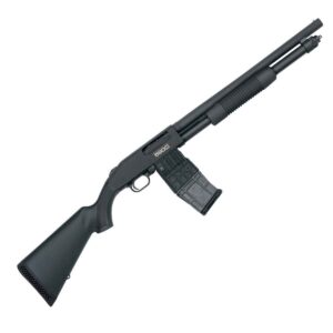 Mossberg 590M Shotgun 12ga 2-3/4" Chamber 10rd Magazine(1) 18.5'' Barrel Adjustable Stock Magpul MBUS Sights