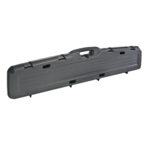 Plano 153101 Pro-Max Single Scoped Rifle Hard Gun Case, PillarLock, 53.25"L x 12"W x 4.13"H, Black