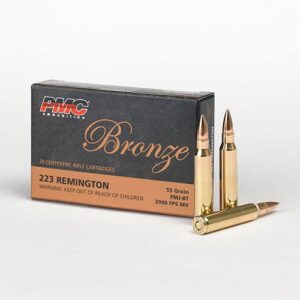 PMC – BRONZE – 223 REM – 55 GRAIN – FMJ