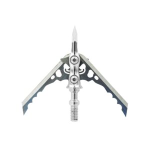 RAGE Hypodermic Crossbow Broadheads, 100g, silver