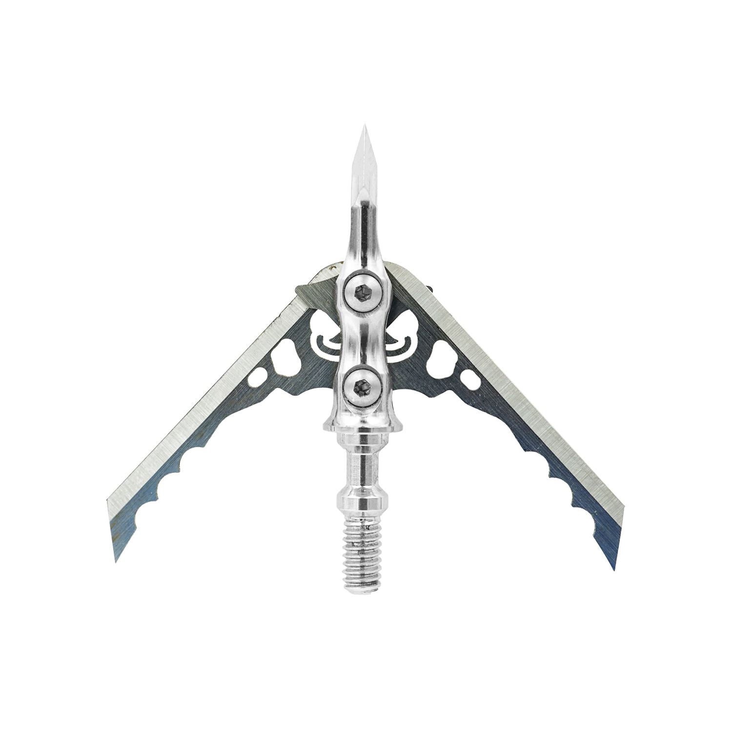 RAGE Hypodermic Crossbow Broadheads, 100g, silver