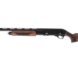 Rock Island Armory PA12H26-WD All Generations 26" 12 Gauge Pump Action Field Shotgun 5+1 Black/Walnut