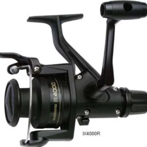 Shimano IX4000R IX 4000 Rear Drag Spinning Reel, RH, 1RB, 4.1:1 Ratio, Graphite Spool, Braid 15/265, 30/175, 50/145