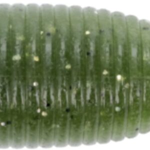 Yamamoto 2.5" Yamatanuki / Heavy Soft Plastic / Green Pumpkin W/ Black Flake (10 Pack)