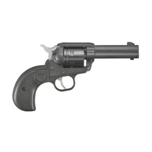 Wrangler .22LR 3.75" Barrel Black Cerakote Checkered Synthetic Grips; 6 Round Capacity Blade Front & Integral Rear Sights