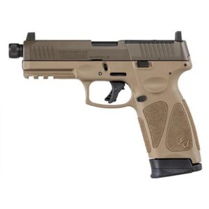 Taurus G3 T.O.R.O. Tactical Pistol - Tan / Patriot Brown | 9mm | 4.5" Barrel (Threaded) | 17rd | Co-Witness Sights | Optics Ready