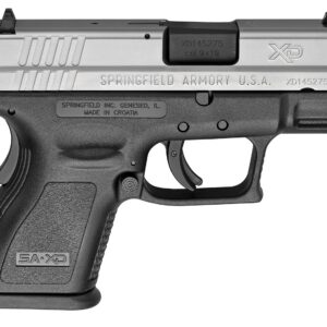 SPRINGFIELD ARMORY XD SUB-COMPACT BI-TONE ESS PKG 9MM (2 time silver/black)