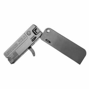 Trailblazer Firearms LC1-P Lifecard Pistol - Sniper Grey | .22 LR | 2.5" Barrel | Single Shot | Poly Handle