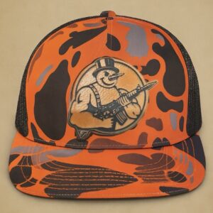 Frosty Freedom Blaze Orange Hat