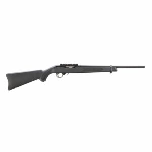 Ruger 10/22 w/Scope Mount Carbine .22 LR 10rd Magazine(1) 18.5\" Barrel Black Synthetic Stock Synthetic