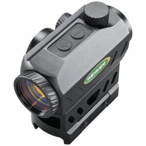 Weaver Classic Series 1x22 Tube Red Dot LED 3 MOA Black