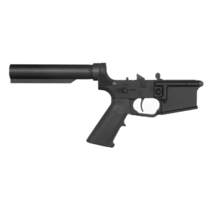 DAVIDSON DEFENSE NO-BUFFER AR-15 RIFLE LOWER BUILD KIT, RARE BREED FRT-15L3, MIL-SPEC HEAVY-DUTY 6-POSITION BUFFER TUBE

