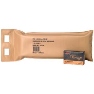 PMC Bronze Battle Pack Rifle Ammunition .223 Rem 55 gr FMJ 2900 fps 200ct
