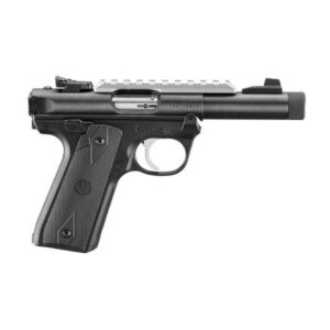 Ruger Mark IV 22/45 Handgun .22 LR 10rd Magazines(2) 4.40\'\' Threaded Barrel Picatinny Rail