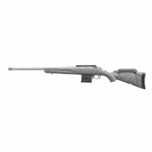Ruger American Rifle Gen II .204 Ruger 10rd Magazine 20\" Fluted Threaded Barrel Gray Splatter Stock