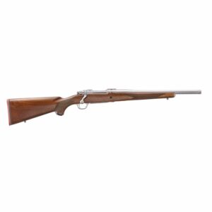 Ruger Hawkeye Hunter Rifle .308 Win 4rd Magazine 16.6\" 5/8x24 Threaded Barrel Walnut Stainless Steel