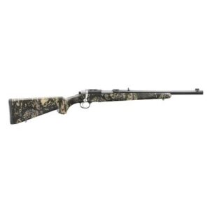 Ruger 77/44 Rifle .44 Rem 4rd Capacity 16.6\" Threaded Barrel Mag Alloy Blued Steel w/Camo Pattern Stock
