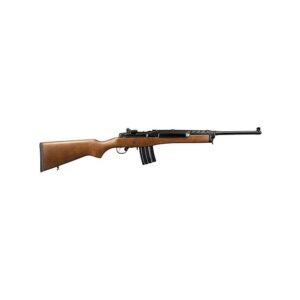 Ruger Mini 14 Tactical Rifle 5.56mm Nato 20rd Magazine 16.12\" Barrel Speckled Black/Brown Hardwood Stock