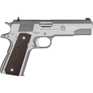 Springfield Armory 1911 Defender Mil-Spec 45 ACP Handgun 7rd Magazine 5\" Barrel Stainless