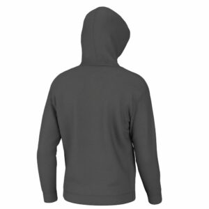 Huk Huk'd Up Logo Long Sleeve Hoodie Volcanic Ash 2XL