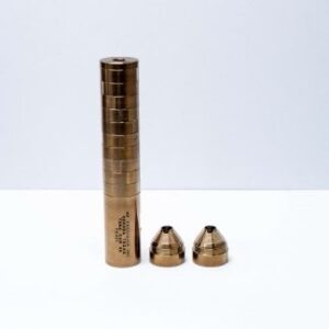 Tuna Cans .46Cal Multi-Caliber Stainless Steel Silencer – XL (12-Baffle)