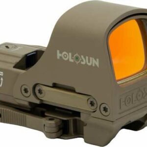 HOLOSUN 510 OPEN REFLEX GREEN MULTI RET SOLAR W/QD MOUNT FDE